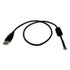Product view of USB cable for Astra Mini and Mini S 3D cameras featuring a standard Type-A connector and ferrite bead.