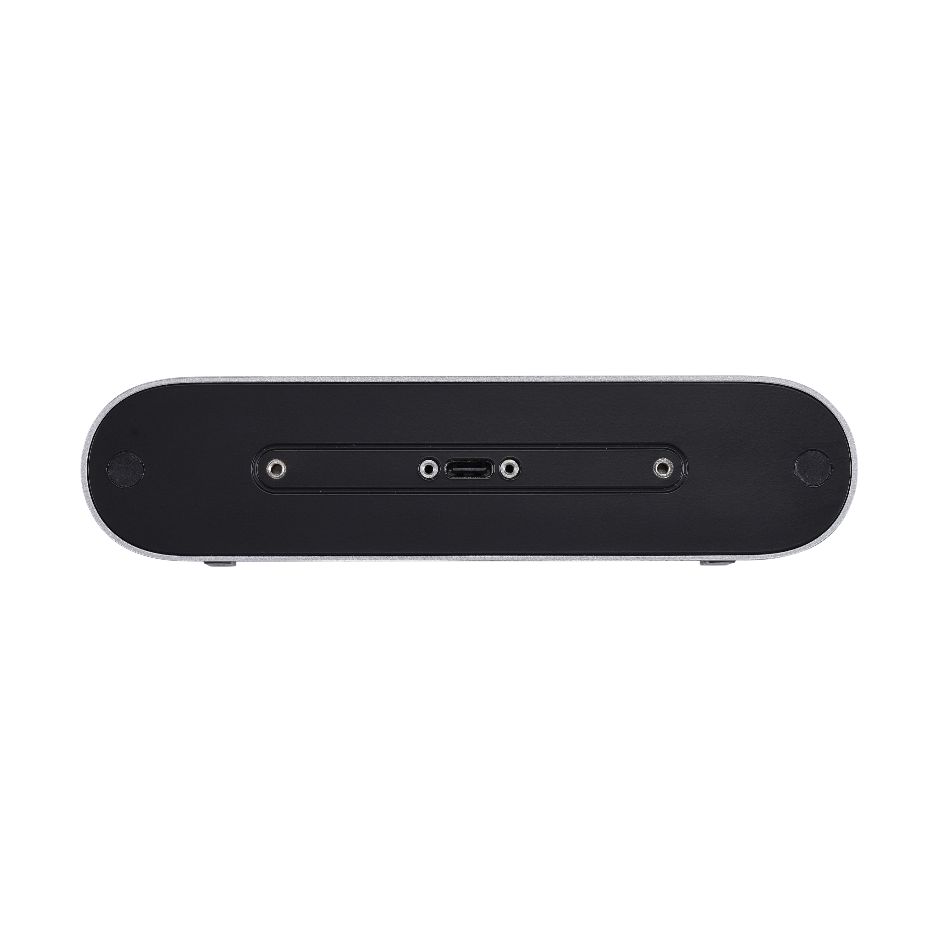 Rear view of Astra 2 3D camera showing USB-C interface and supporting multi-camera synchronization to prevent interference.
