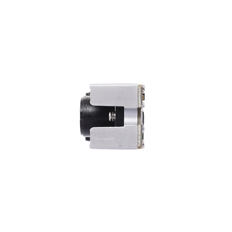 Side profile view of ultra-compact Astra Mini housing showcasing the 20mm by 20mm slim dimension setup.
