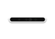 Front flat view of Astra+ smart camera featuring an advanced optical window and custom ASIC depth processing.