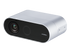 Angled promotional view of Orbbec Femto Bolt 3D camera on a sleek platform, a Microsoft-recommended alternative to Azure Kinect.