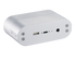 Rear view of Orbbec Femto Bolt showcasing USB-C, Sync Port, and Power Jack for multi-camera hardware synchronization.