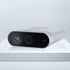 Angled promotional view of Orbbec Femto Mega 3D camera built on NVIDIA Jetson for real-time Ethernet streaming.