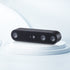 Angled promotional view of Orbbec Gemini 2L 3D camera featuring a 100mm baseline for high-accuracy robot perception.