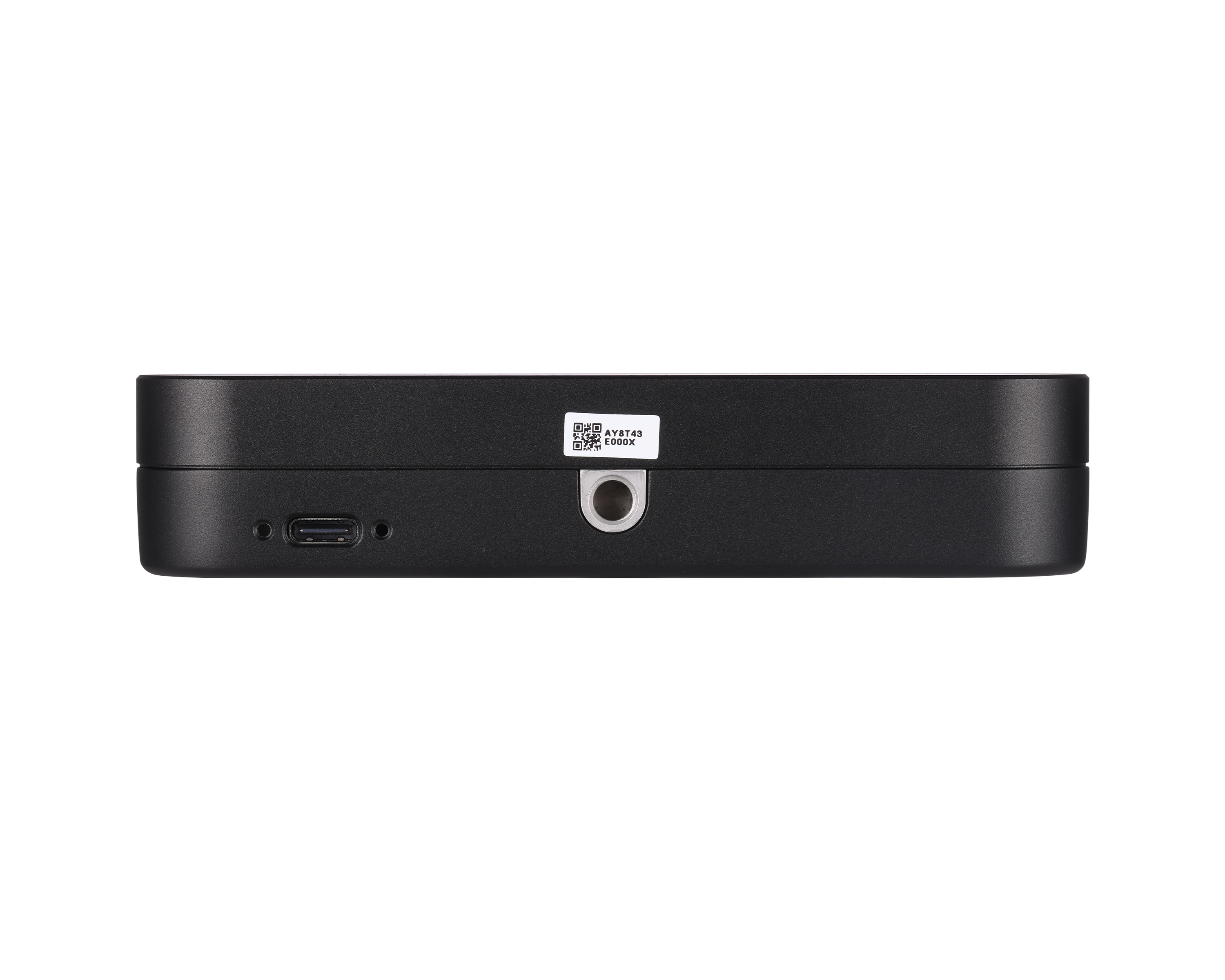 Bottom view of Gemini 2L camera highlighting the USB Type-C interface for flexible power and data connectivity.