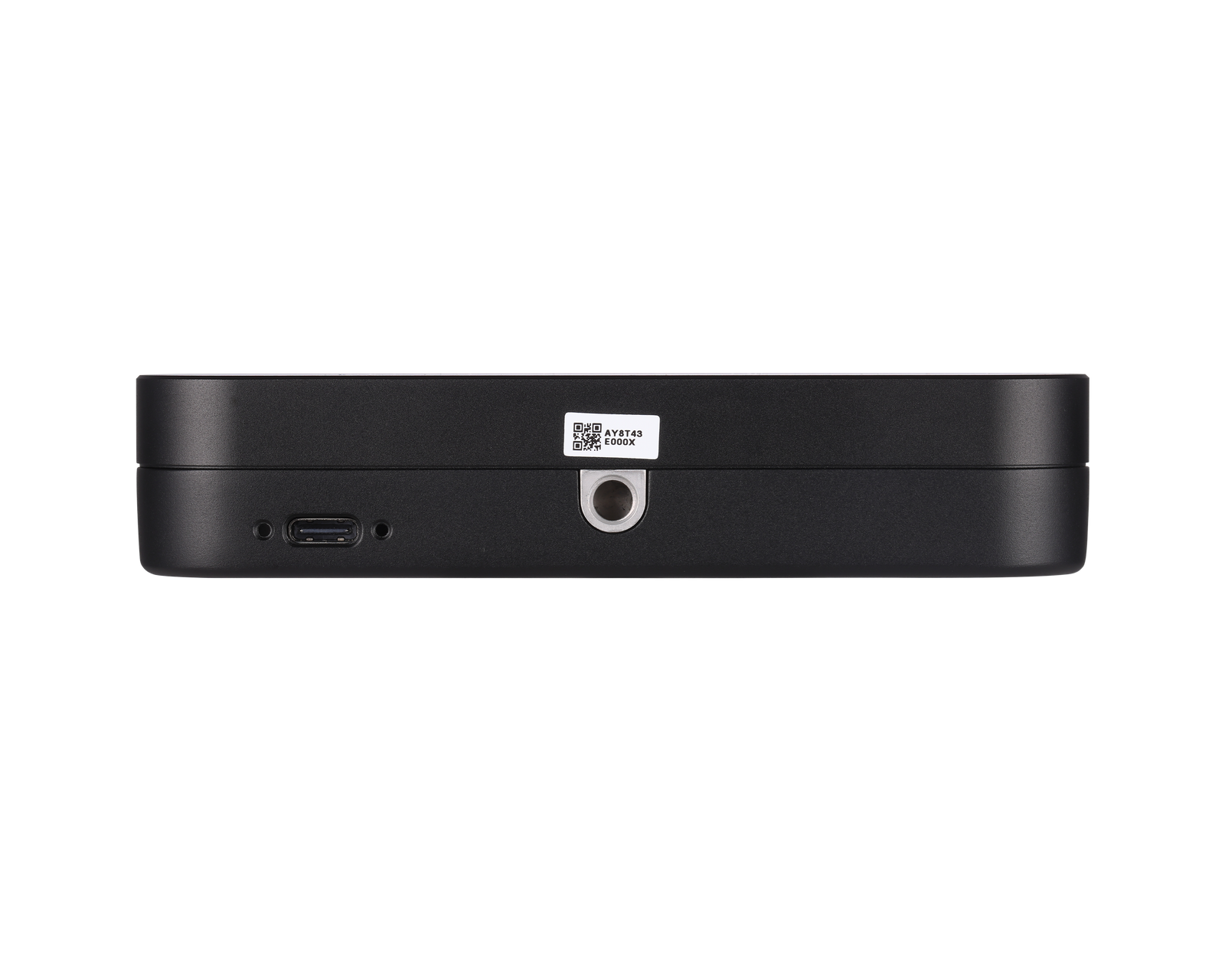 Bottom view of Gemini 2L camera highlighting the USB Type-C interface for flexible power and data connectivity.