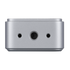 Bottom view of Gemini 305 camera highlighting 1x 1/4-20 UNC and 2x M3 thread holes for flexible mounting.