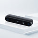 Angled product photo of Gemini 335Lg 3D camera featuring dual global shutter sensors for anti-blur imaging.