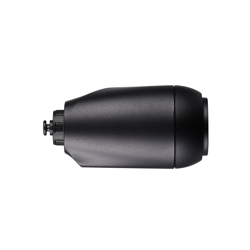 Compact side profile of Orbbec Gemini 338Le 3D camera for tight space robot integration.