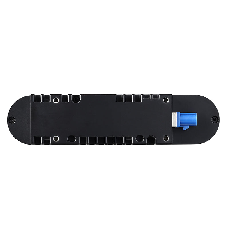 Flat back view of Orbbec Gemini 345Lg camera housing emphasizing the reliable IP67 dustproof and waterproof design.
