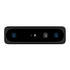 Front view of Orbbec Gemini 435Le stereo vision camera with dual global shutter sensors for low-noise depth data.
