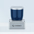 Front flat view of Pulsar ME450 dToF LiDAR sensor featuring a precision MEMS and rotating-mirror optical scanning window.