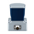 Rear panel view of Pulsar ME450 module detailing the secure M12 aviation connector interface for industrial robot deployment.