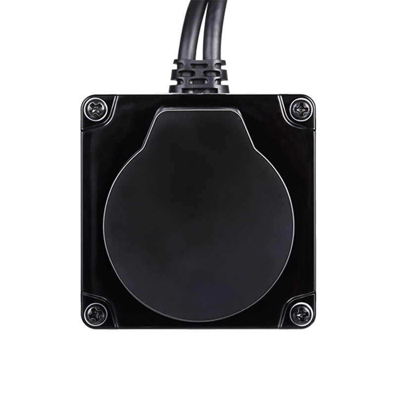 Top-down flat view of Pulsar SL450 enclosure showcasing the secure 4-point screw shell assembly layout.